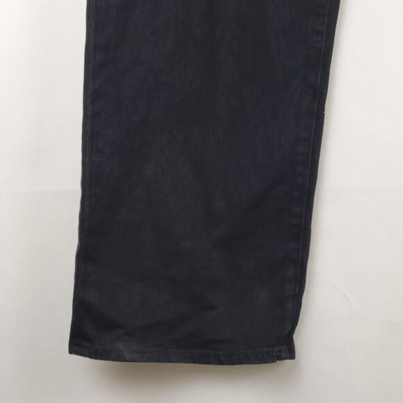 Adriano Goldschmeid AG Graduate Pants Mens 38x32 Tailored Leg Black Chino Sateen - Picture 7 of 15